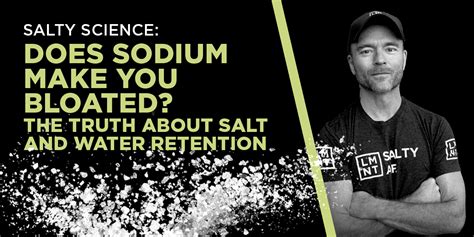 does sodium make you bloated